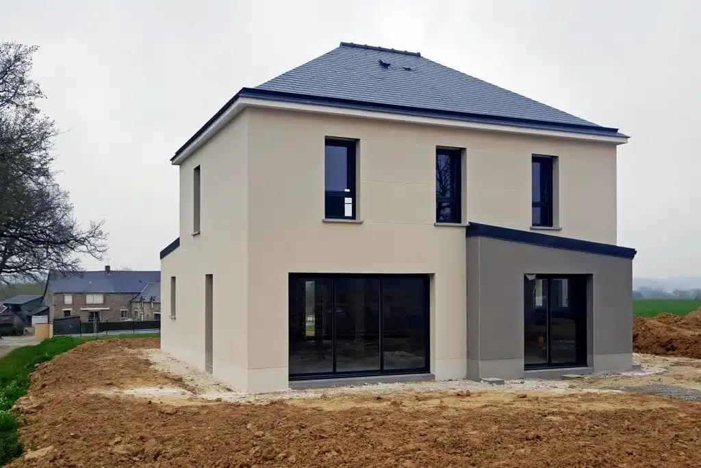 Maison individuelle à étage et garage