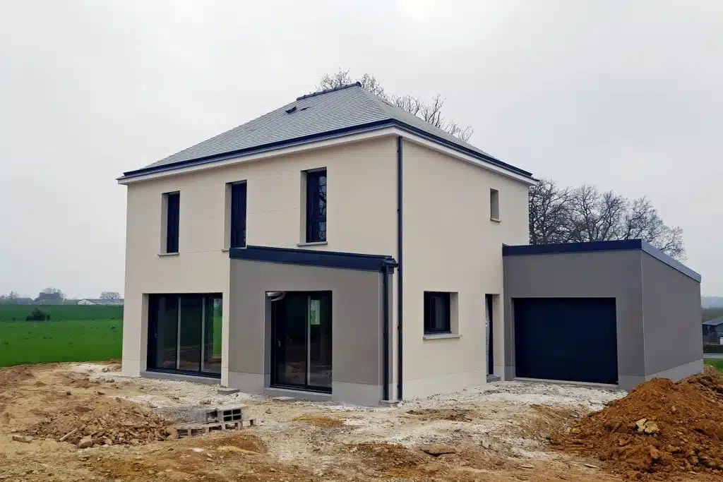 Maison individuelle à étage et garage